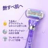 「ヴィーナス カミソリ 剃刀 女性用 レディース 艶すべ肌 本体+替刃2個 スワール P＆Gプレミアムビューティ」の商品サムネイル画像3枚目