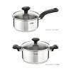「【数量限定】 T-fal（ティファール）グループセブコンフォート6点ハッピーバッグセット（フライパン×2種、シチューパン、ソースパン、ツール×2個）」の商品サムネイル画像3枚目