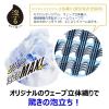 「泡スター ボディタオル 超かため ブルー キクロン」の商品サムネイル画像4枚目