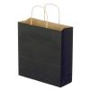 「スーパーバッグ　丸紐カラー手提げ紙袋　ブラック　S　　1袋（50枚入）　　　  オリジナル」の商品サムネイル画像2枚目