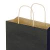 「スーパーバッグ　丸紐カラー手提げ紙袋　ブラック　L　　1袋（50枚入）　　　  オリジナル」の商品サムネイル画像3枚目