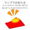 「スイッチタップ 電源タップ コンセント 2ピン 1個口 雷ガード ホワイト T-KTR02WH エレコム 1個」の商品サムネイル画像6枚目