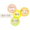 「大島椿 ヘアクリーム さらさら 160g 椿油配合 無香料 洗い流さないトリートメント ダメージ補修 パサつき 広がり くせ毛 ボリュームダウン 1個」の商品サムネイル画像7枚目
