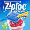 「ジップロック コンテナー 食品保存容器 正方形 130ml 冷凍・電子レンジ可 1個（4個入）旭化成ホームプロダクツ」の商品サムネイル画像4枚目