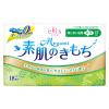 「ナプキン スリム 特に多い日の昼用 羽つき 27cm エリス メガミ素肌のきもち 1セット（18枚×5個）ハートモチーフ　カッサプレート1個付き」の商品サムネイル画像2枚目