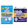 「アテント 大人用おむつ うす型さらさらパンツM〜L男女共用18枚+紙パンツ用パッド超安心6回吸収18枚（各1個）    エリエール 大王製紙」の商品サムネイル画像1枚目