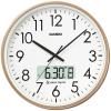 「CASIO（カシオ）掛け時計 [電波 ステップ チャイム カレンダー] 直径360mm IC-2100J-9JF 1個 壁掛けタイプ アナログ表示 風防：ガラス」の商品サムネイル画像1枚目