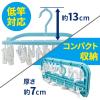 「スーパー小物まとめ干し 洗濯ハンガー ブルー 26ピンチ レック(W-432)」の商品サムネイル画像2枚目
