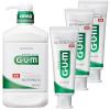 「【おすすめロハコ限定】GUM（ガム）デンタルリンス　レギュラー　960mL+デンタルペースト　120g×3本　SUNSTAR(サンスター)【数量限定】」の商品サムネイル画像1枚目