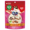 「銀のスプーン おいしい顔が見られるおやつ 毛玉ケア カリカリッチ シーフード 国産 60g 3袋 キャットフード ドライ おやつ」の商品サムネイル画像2枚目
