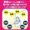 「クリーンフロー  トイレのニオイがなくなるスプレー 芳香剤 200回分 シトラス 45ml KINCHO キンチョー」の商品サムネイル画像6枚目