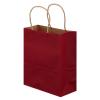 「手提げ紙袋　丸紐　ベーシックカラー　赤　SS　1セット（900枚）　スーパーバッグ  オリジナル」の商品サムネイル画像2枚目