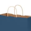 「手提げ紙袋　丸紐　ベーシックカラー　青　SS　1セット（900枚）　スーパーバッグ  オリジナル」の商品サムネイル画像3枚目