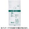 「アスクル　中厚手レジ袋　乳白　12号　380×180×110mm　0.015mm厚　1箱（1000枚：100枚入×10袋）  オリジナル」の商品サムネイル画像4枚目