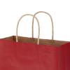 「手提げ紙袋　丸紐　ベーシックカラー　赤　SS　1箱（300枚）　スーパーバッグ  オリジナル」の商品サムネイル画像3枚目