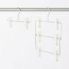 「無印良品 アルミハンガー パンツ/スカート用 3段 約幅35×奥行3×高さ38.5cm 良品計画」の商品サムネイル画像9枚目