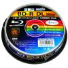 「HIDISC BD-R/DLブルーレイディスク録画用6倍速50GB2層ダブルレイヤーホワイトプリンタブル HDBD-RDL6X10SPスピンドル10枚」の商品サムネイル画像1枚目