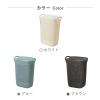 「CURVER（カーバー） ニットランドリー ふた付バスケット ランドリー 57L ブルー 1個」の商品サムネイル画像8枚目