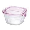 「耐熱ガラス 保存容器 ピンク システムセット 7点  パック＆レンジ PSC-PRN-P7 iwaki（イワキ）」の商品サムネイル画像2枚目