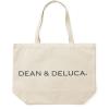 「DEAN＆DELUCA（ディーンアンドデルーカ）　トートバッグ　ナチュラル　Lサイズ　1個」の商品サムネイル画像1枚目