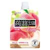 「マンナンライフ クラッシュタイプの蒟蒻畑ライト もも味 6個 ゼリー こんにゃくゼリー」の商品サムネイル画像2枚目