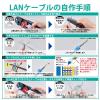 「LANケーブル 300m cat6 ギガビット 単線 コネクタ無し ブルー LD-CT6/BU300/RS エレコム 1本」の商品サムネイル画像6枚目