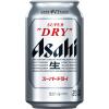 送料無料　ビール　缶ビール　スーパードライ　350ml　1ケース(24本)　缶