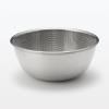 「無印良品 ステンレス メッシュザル M 約直径19.5cm×高さ7.5cm 良品計画」の商品サムネイル画像8枚目