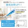 「アイリスオーヤマ サーキュレーター 20畳 首振りタイプ ボタン操作 PCF-HM23-B」の商品サムネイル画像7枚目