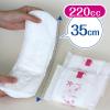 「吸水ナプキン 安心スーパー 220cc 20枚 お徳用 35cm ポイズ 肌ケア 吸水パッド 3パック（20枚×3個）尿漏れ」の商品サムネイル画像5枚目
