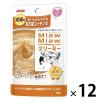 「ミャウミャウ クリーミー 成猫用 名古屋コーチン風味 国産 40g 12袋 アイシア キャットフード ウェット パウチ」の商品サムネイル画像1枚目