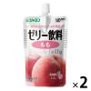 「キユーピー ジャネフ ゼリー飲料 もも 1セット（2個）」の商品サムネイル画像1枚目