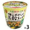 「ヒガシマル 国産穀類使用 体にやさしい五穀スープ あっさり和風塩味 3個 カップスープ」の商品サムネイル画像1枚目