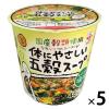 「ヒガシマル 国産穀類使用 体にやさしい五穀スープ あっさり和風塩味 5個 カップスープ」の商品サムネイル画像1枚目