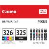 「キヤノン（Canon） 純正インクタンク BCI-326+325/6MP 標準 1パック（6色入）」の商品サムネイル画像5枚目