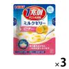 「いなば食品 すごい乳酸菌1兆個 ミルクゼリー ピーチ果肉入り 3個」の商品サムネイル画像1枚目