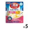 「いなば食品 すごい乳酸菌1兆個 ミルクゼリー ピーチ果肉入り 5個」の商品サムネイル画像1枚目