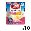 「いなば食品 すごい乳酸菌1兆個 ミルクゼリー ピーチ果肉入り 10個」の商品サムネイル画像1枚目