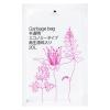 「ゴミ袋 半透明 エコノミー 高密度（普通 カサカサ）20L 30枚入×6 厚さ0.012mm 再生原料40% アスクル オリジナル」の商品サムネイル画像2枚目