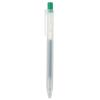 「無印良品 さらさら描けるゲルインキボールペン ノック式 0.5mm 緑 1セット（4本） 良品計画」の商品サムネイル画像2枚目