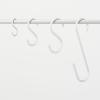 「無印良品 アルミＳ字フック ロング 約幅10×高さ20cm 1セット（1個×2） 良品計画」の商品サムネイル画像5枚目