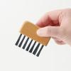 「無印良品 ブナ材お手入れブラシヘアブラシ用 全長約6cm 1セット（2個） 良品計画」の商品サムネイル画像5枚目