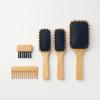 「無印良品 ブナ材お手入れブラシヘアブラシ用 全長約6cm 1セット（2個） 良品計画」の商品サムネイル画像7枚目
