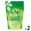 「緑の魔女 キッチン洗剤 詰替スタンドパウチ360ml 1セット（2個）」の商品サムネイル画像1枚目