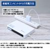 「BigBlue フラットパワーステーションシステム ポータブル電源+34W ソーラーパネルセット CP110(PW) 1台」の商品サムネイル画像4枚目