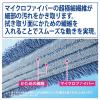「プロテック　スレンダーラーグF45（タグ付）マイクロファイバー スレンダーモップ45 取替えスペア JSダスターモップF45スペア」の商品サムネイル画像4枚目