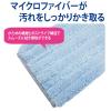「プロテック　スレンダーラーグN90（タグ付）マイクロファイバーモップ　スレンダーモップ90　取替えスペア　湿り拭き」の商品サムネイル画像4枚目