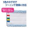 「プロテック　スレンダーラーグN90（タグ付）マイクロファイバーモップ　スレンダーモップ90　取替えスペア　湿り拭き」の商品サムネイル画像5枚目