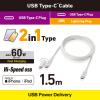 「USB-C to C ケーブル ライトニング変換プラグ付 1.5m 白 MPA-CCLAD15WH エレコム 1個」の商品サムネイル画像3枚目