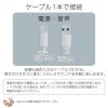 「パソコン用スピーカー USB接続 4.4W 白 SP-P10CUSBWH エレコム 1個」の商品サムネイル画像3枚目